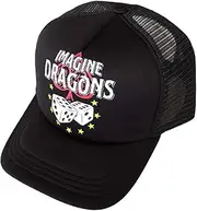 [Rock Off] Imagine Dragons Dice Mesh Back Baseball Cap One Size