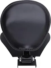 Motorcycle Solo, Leather Motorcycle Custom Solo Spring Bracket, Bike Bobber Cushion with Mounting Seatbase Spring Bracket Replacement Kit (Black)