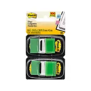 Post-It Flags Green 25 x 43mm 2-Pack - Box of 6