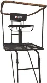 Guide Gear 16' Swivel Ladder Tree Stand for Hunting Climbing Seat Hunt Gear Equi