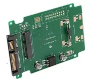 Minisata Msata 50 Mm Ssd Connector To Sata Iii 2.5 Converter Adapter syada40050