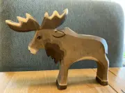Ostheimer - Moose 2263 Wooden Toy Montessori Waldorf, Elch, Large