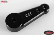 Heavy Duty Metal Steering Servo Arm 24t Hitec RC4WD Z-S0820 Horn BLACK Hi Tec