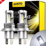 AUXITO 9003 H4 White LED Hi-Low Beam Headlight Bulbs for Honda Odyssey 1995-2004 (for: Smart)