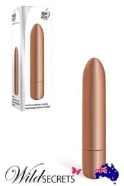 NEW Adam and Eve Eve's 3.9 inch Copper Bullet Vibrator, Wild Secrets