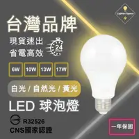 在飛比找蝦皮購物優惠-【 台灣公司-現貨速出】LED燈泡 國家認證 一年保固 全周