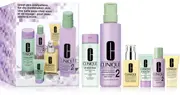 Clinique Holiday 3-Step Skincare Set For Dry Skin Gift Set For Dry Skin 6 Pcs