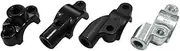 Motorcycle Master Cylinder Brake Lever Mirror Mount Clamp Rear View Mirror Holder Adapter Fit For 22mm Handlebar 10mm Thread(Type B-(R)