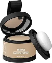 Hairline Powder | Root Cover up Hair Texture Powder, Applicator Included | Waterproof Long-Lasting Hair Concealer Gray Coverage Shading Tool for Instantly Thicker Fuller Look