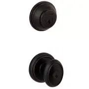 Baldwin Door Lock Entry Knob+Cylinder Deadbolt Combo Pack Metal Venetian Bronze