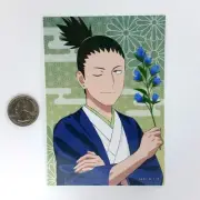 Shikamaru Nara Sasuke's Birthday Bromide Photo Card Naruto Shippuden V2