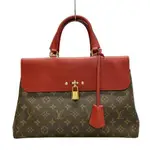 LOUIS VUITTON 路易威登 手提包 老花 VENUS 皮革 M41738 鮮紅 日本直送 二手  B27A75