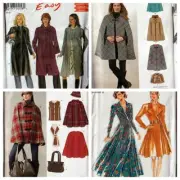New Look Sewing Pattern Coats Capes Outerwear Misses Size You Pick