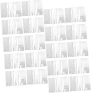 DOITOOL 20pcs Book Covers Clear Paper Study Protectors Clear Book Protector Protective Paper Clear The Notebook Book Notebooks A5 Binder Textbook Cover School Book Cover Pp Transparent