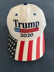 2020 DONALD TRUMP (OFFICIAL) TRUMP 2020 STARS & STRIPES (AUTHENTIC) MAGA CAP