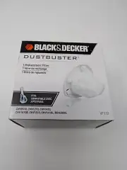 Black + Decker Vacuum Filter Replacement VF110 Dustbuster Lithium Hand Held