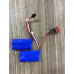 KOSI 2S 7.4V 2500MAH 獅子電池插孔 SM 插孔,用於控制汽車、船、獨木舟、7.4V 1200MAH