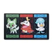 Official Pokemon Center "Sprigatito Fuecoco & Quaxly" Paldea Playmat - Brand New