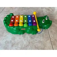 在飛比找蝦皮購物優惠-【Fisher-Price 費雪】鱷魚 鐘琴 鐵琴