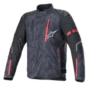 RX-5 Drystar Jacket Black Camo Bright Red