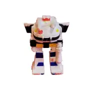 VTG. TRANSFORMERS G1 "PROWL" RUBBER ERASER! BY HASBRO 1985