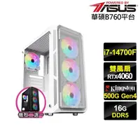 在飛比找momo購物網優惠-【華碩平台】i7廿核GeForce RTX 4060{鍊金師