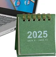 Desktop Calendar,Daily Monthly Schedule Table Planner | Weekly To-Do List Schedule Table Planner Books 2025 Pocket Calendar For Desk