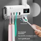 Automatic Toothpaste Dispenser Creative Wall Mount Smart Toothbrush Holder HY2
