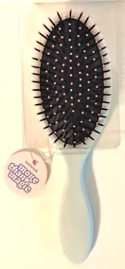 More Than Magic - Girls' White Monogram Letter "P" Oval Hair Brush