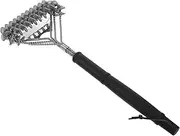 ANDRESLAD Heavy Duty BBQ Grill Brush with Scraper Multi Use Portable Cleaning Tool for Camping and Outdoor Grilling Durable Wear Resistant Design for Easy Grill Maintenance