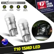 T10 168 192 194 2825 1SMD W5W LED Festoon Light Backup Bulb Plastics Tail Light (for: Smart)
