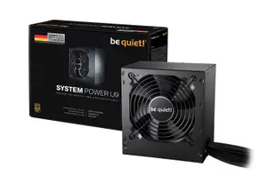 【AG】be quiet! SYSTEM POWER U9 500W 80+銅牌 (靜音電源/DC-DC/長140mm/