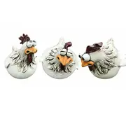 Home Garden Chicken Statue Ornament Decoration