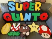Super MARIO Bros Foam Logo