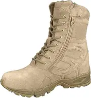 [ROTHCO] Men's Side Zip Boot, Tan, 7.5