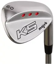 Majek Golf +1" Senior Men's Lob Wedge (LW) 60° Senior Flex Midsize Velvet Grip