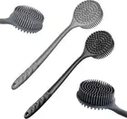 (Pack of 2) Silicone Body Scrubber, Silicone Back Scrubber for Shower, Upgraded