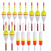 10Pcs Fishing Floats Bobbers Spring Slip Bobbers Crappie Fishing Tackle Tools