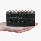 Mini Stereo Mixer Compact Portable Small Mixer for Stage