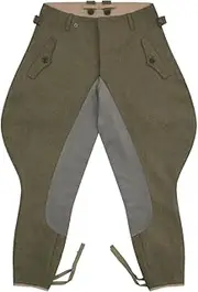 [militaryharbor] WWII German Elite Youth Brown Wool Riding Breeches