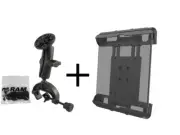 RAM Music Stand/Rail Mount for iPad 1-4th Gen, iPad Air 4, iPad Pro 11, w/Case