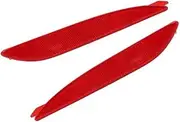 Rear Bumper Reflector, 1 Pair Rear Bumper Reflective Marker Lamp Light Reflector, for Hyundai, for Elantra, 2011-2013, Red 924053X000 924063X000 Rear Bumper Reflector
