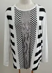 SASS & BIDE “THE CLAIRVOYANCE TEE” Women’s Size Large, Long Sleeve, Thin NWT