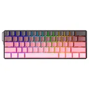MonsGeek FUN60 Max Glare HE Switch 8K Wireless Black and Pink