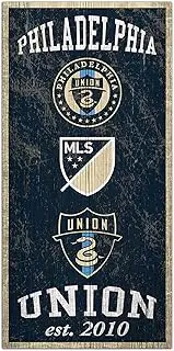 Fan Creations MLS Philadelphia Union Unisex Philadelphia Union Heritage Sign, Team Color, 6 x 12
