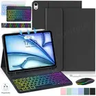Backlit Keyboard Mouse With Case Cover For iPad 7/8/9/10th Gen Air 4 5 6 Pro 11