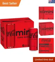 Zero Sugar Soft Drink Mini Can Multipack 6 x 250 ml