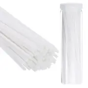 30CM/12" Reed Diffuser Sticks, 100Pcs Refill Stick with PET Bottle, White
