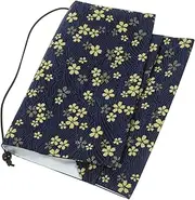 Veemoon Washable Book Cover Protector Handmade Cloth Book Cover with Exquisite Design Scratch and Lightweight for Scrapbooking and Daily Use for Class and Reading Public