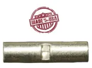 MVP 50 Uninsulated Butted Seam Butt Splice Wire Connectors 10-12 AWG - USA Made